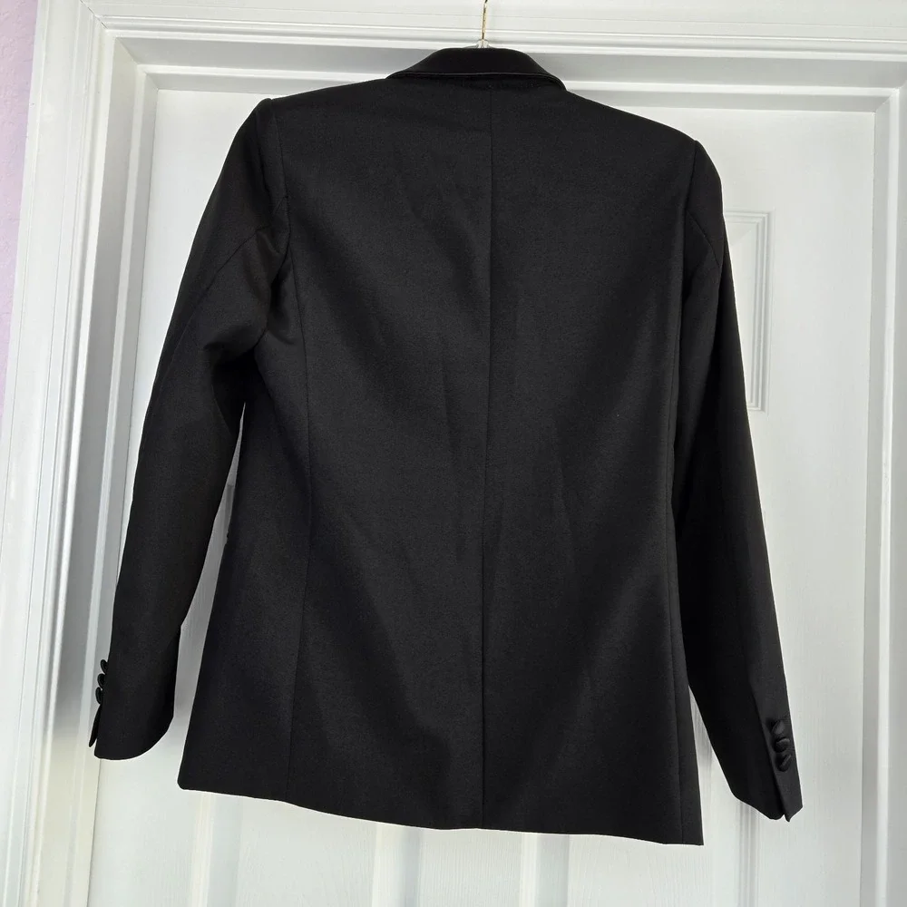 Opposuits Boys Jet Set‎ Black Tuxedo Jacket Size 16 Party Holiday Blazer